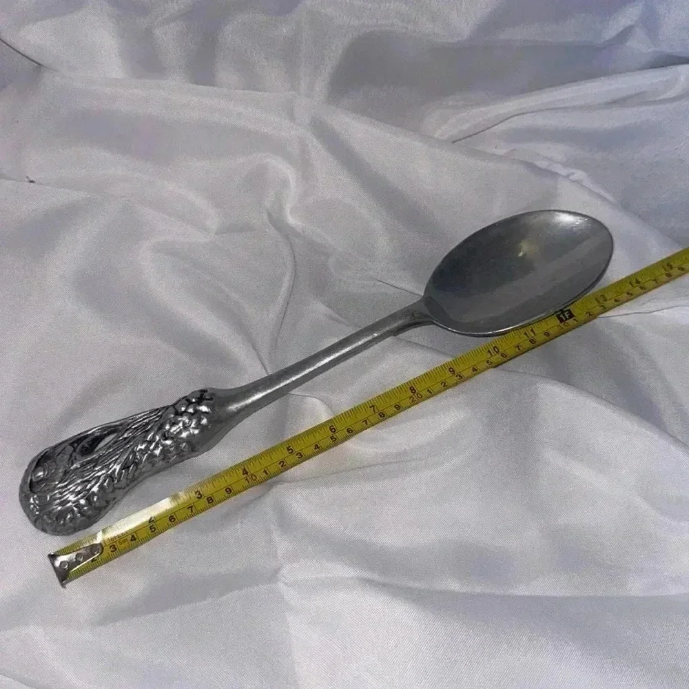 The Wilton Company Vintage Turkey Silver Serving Spoon